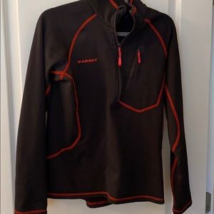 Men’s Mammut 1/2 Zip Fleece mid layer size Medium
